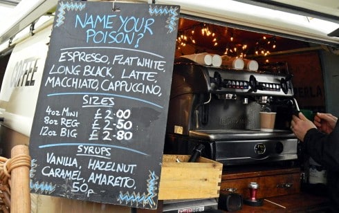 Waddesdon Manor food market monkshood coffee 3