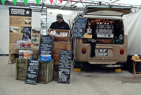 Waddesdon Manor food market monkshood coffee