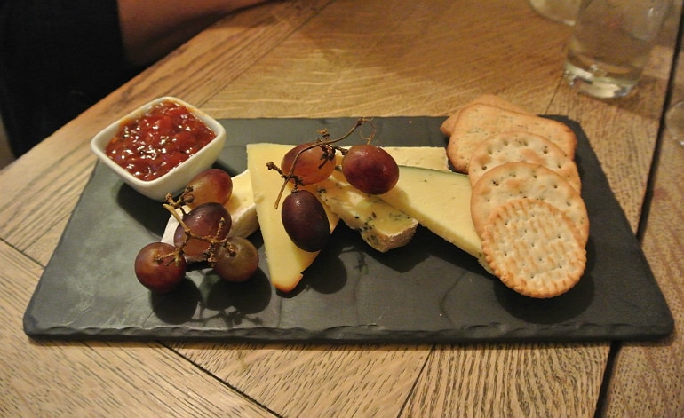 Tollgate Inn Holt review cheeseboard