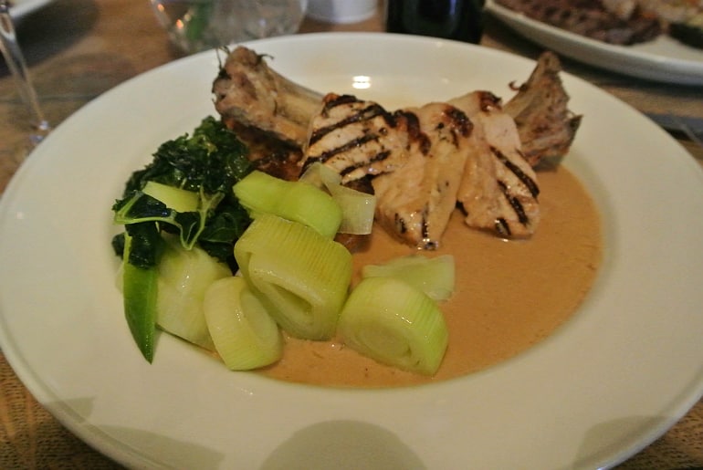 Tollgate Inn Holt review pork main meal