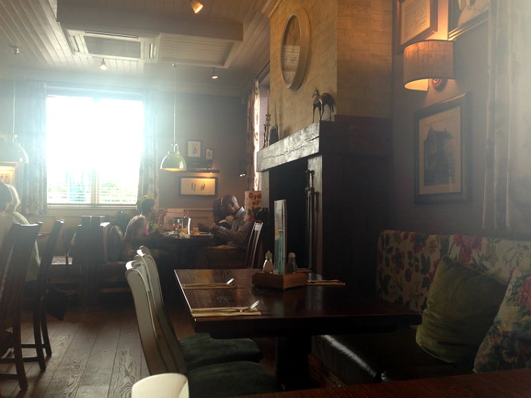 Prince george pub tattenhoe milton keynes review decore fireplace