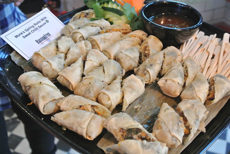 Banana Tree Milton Keynes review spring rolls