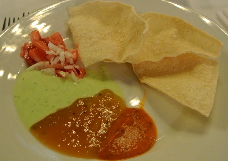 Calcutta Brasserie Stony Stratford Milton Keynes restaurant review Sunday buffet starter