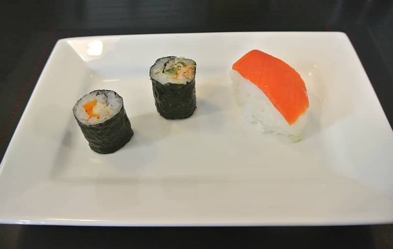 Miele Experience centre Abingdon steam oven dim sum sushi class tuna rolls