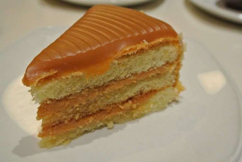 Helsinki Fazer cake caramel