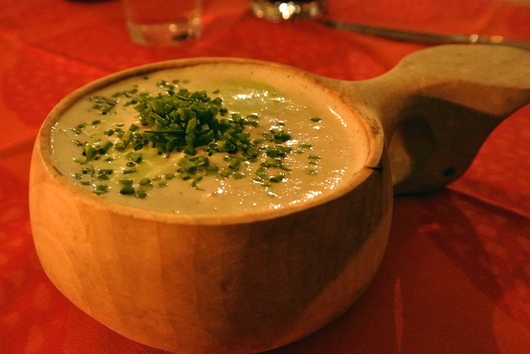 Helsinki Savotta restaurant reindeer soup