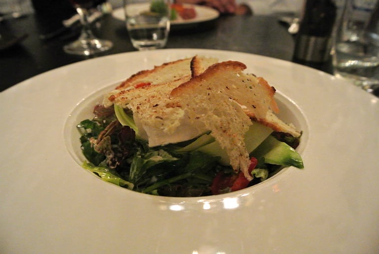 Helsinki hotel Kamp brasserie goats cheese salad