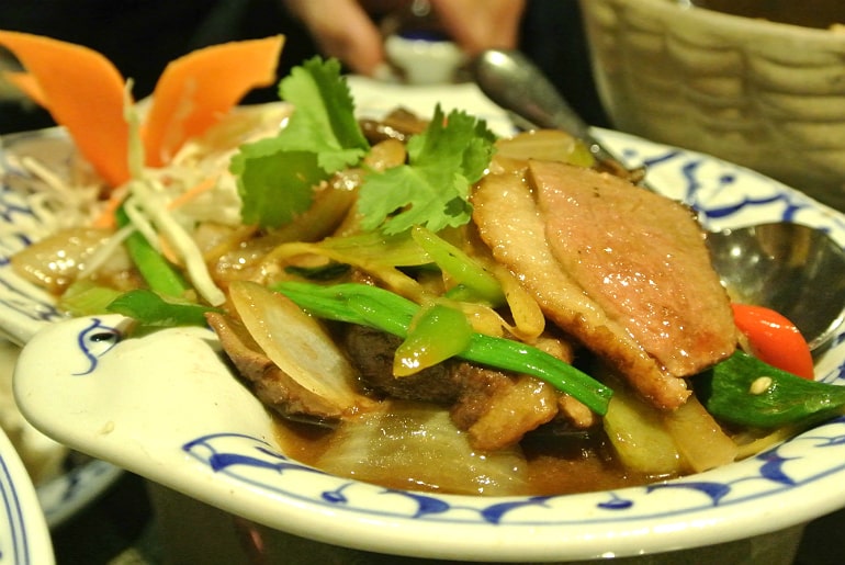 Thai Modern Milton Keynes review duck curry