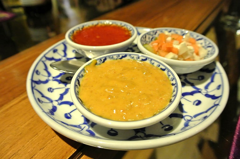 Thai Modern Milton Keynes review sauces