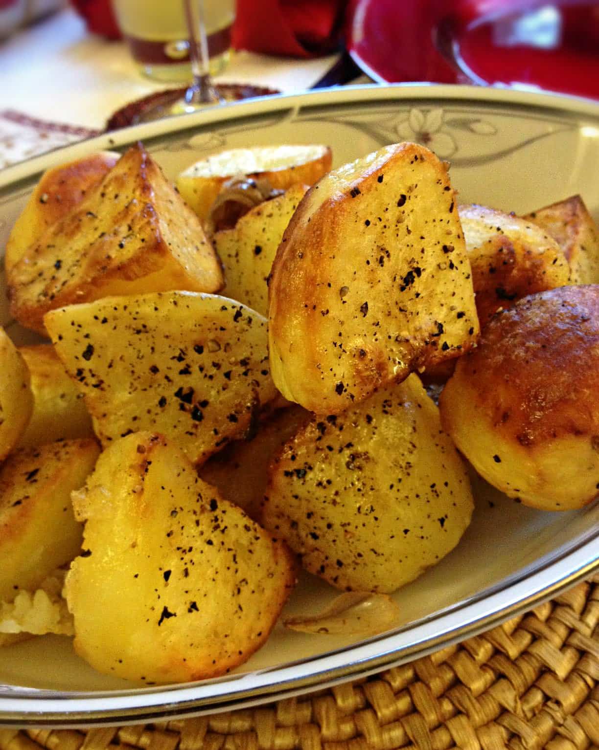 Roast potatoes