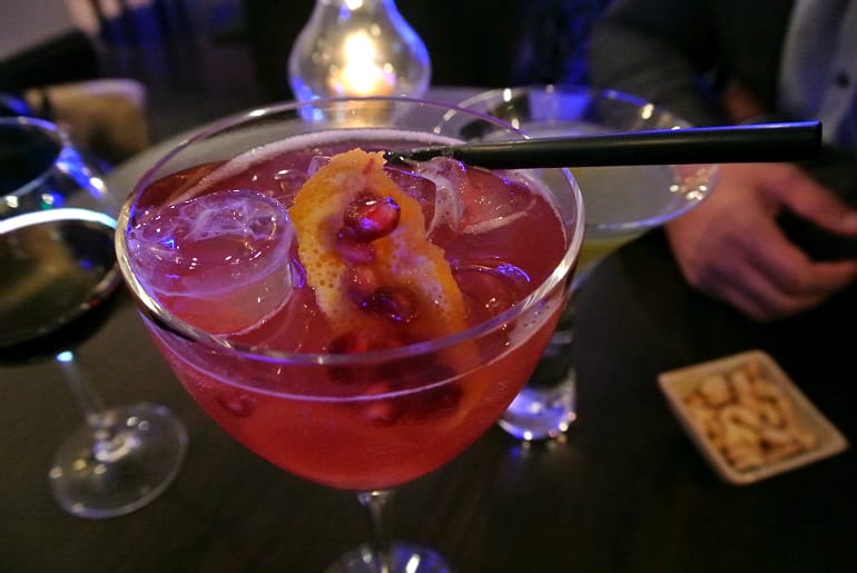 Crib De Rib cocktail bar Kensington London review grapefruit