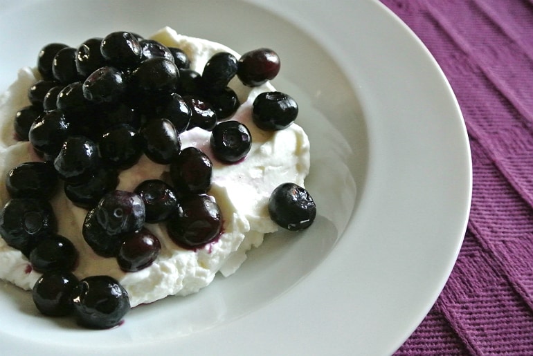 The Engine Plan diet review greek yoghurt blueberries